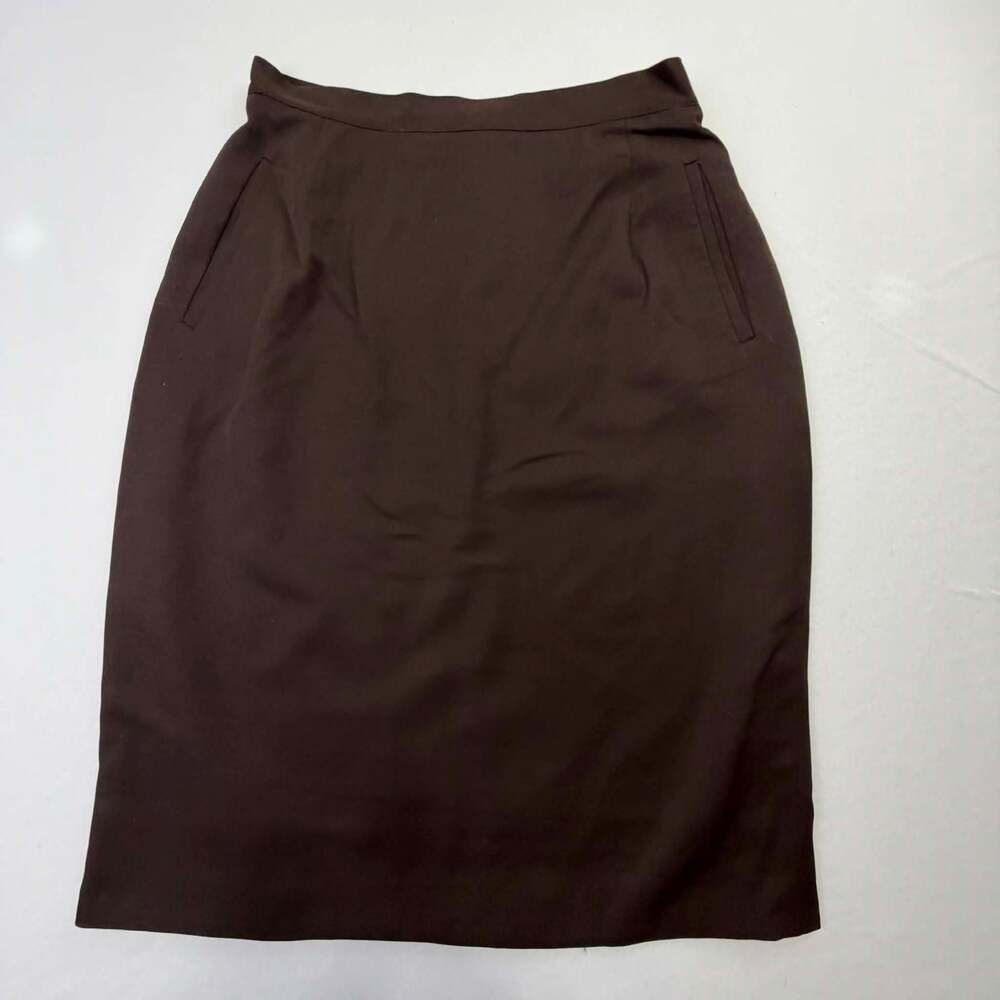Augustus Vintage Italian Wool Pencil Skirt by Lanificio Pietro Cazzola